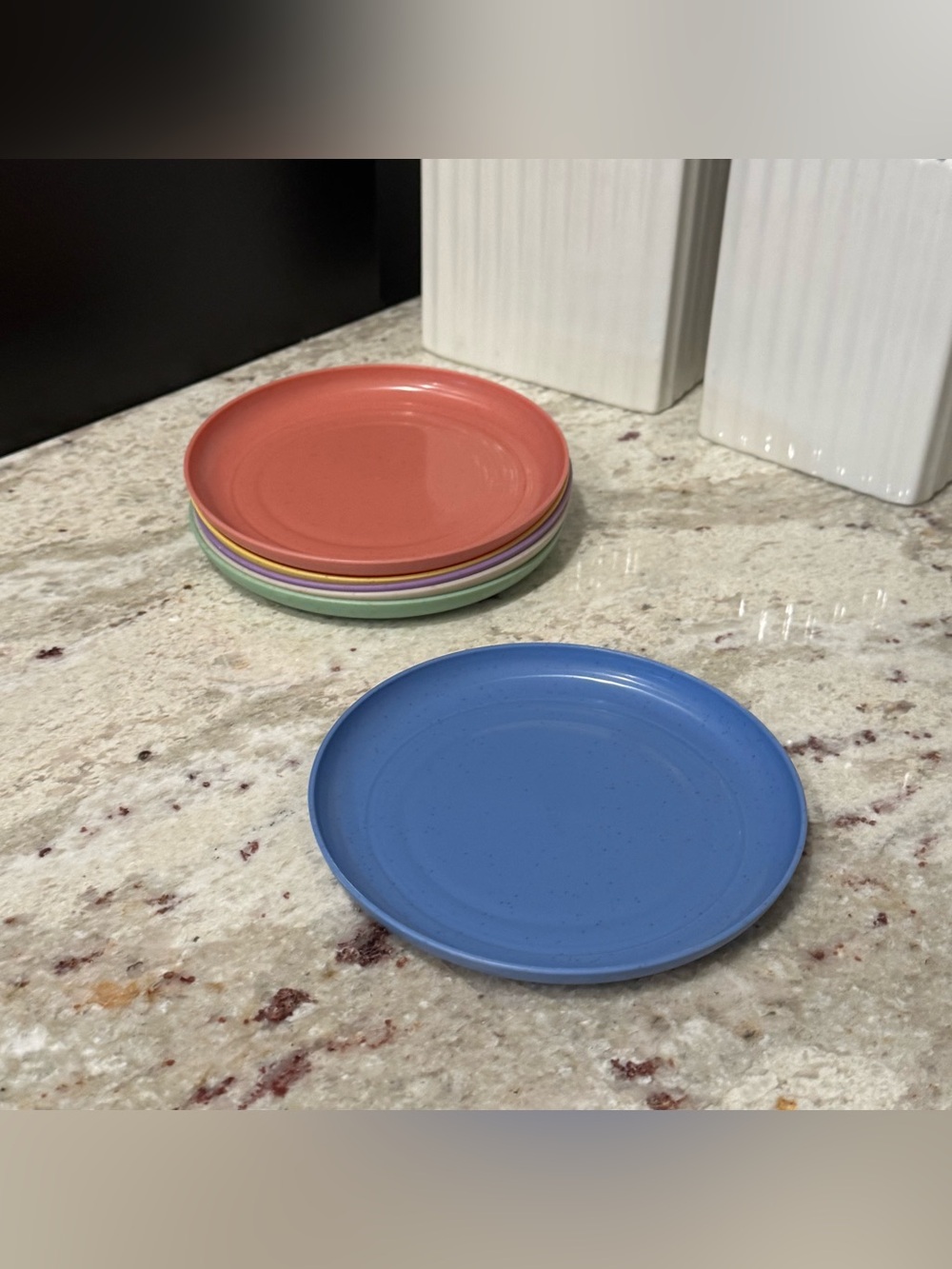 Pastel Dinner Plate Set - Multi-Color - Picture 7 of 7